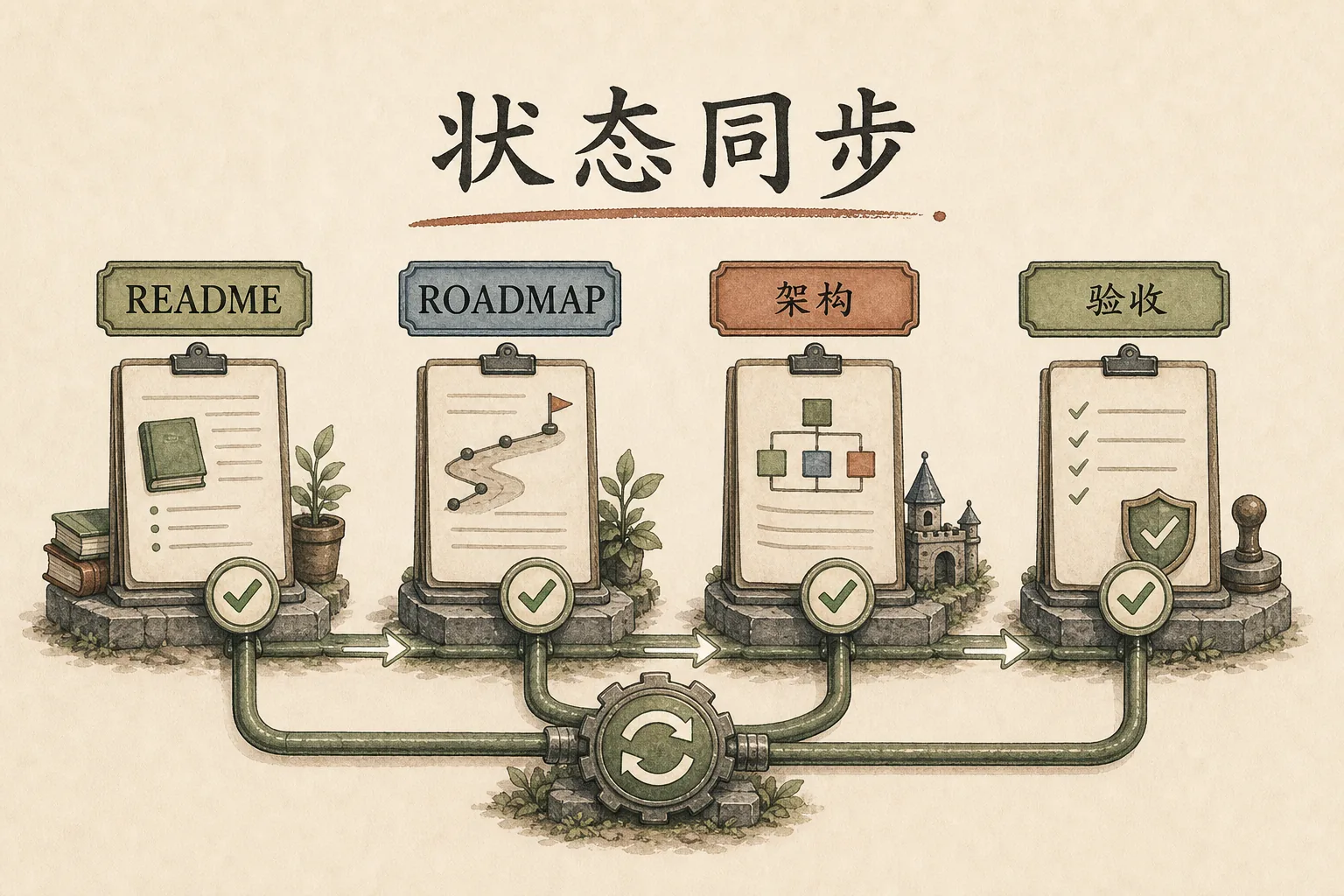 状态同步配图